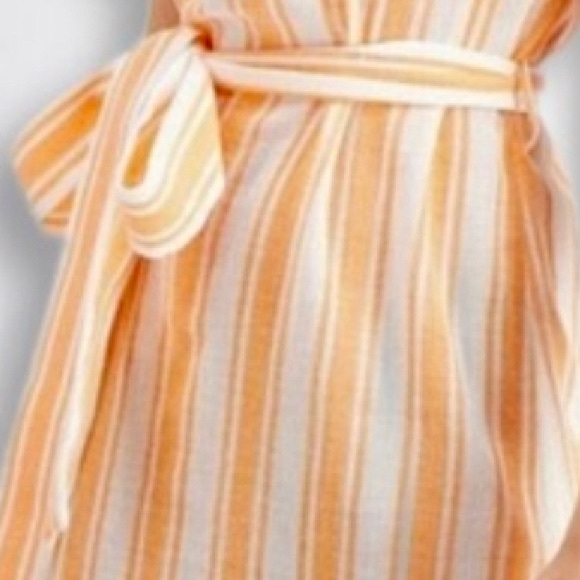 Michael Kors Off-Shoulder Striped Dress XS NWT - Picture 4 of 6